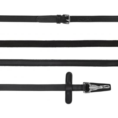 QHP Otěže protiskluzové černé – Zboží Dáma