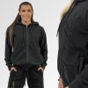 Dámská mikina Nebbia dámská sportovní mikina na zip 845 black