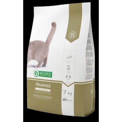 Nature's Protection Neutered Cat 7 kg – Hledejceny.cz
