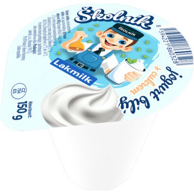 Lakmilk Školník jogurt bílý 150 g – Zboží Dáma