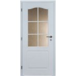 Doornite 80 L Socrates 2 / 3 sklo lakované bílé – Sleviste.cz