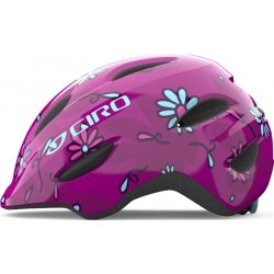 Cyklistická helma Giro Scamp pink street sugar daisies 2022