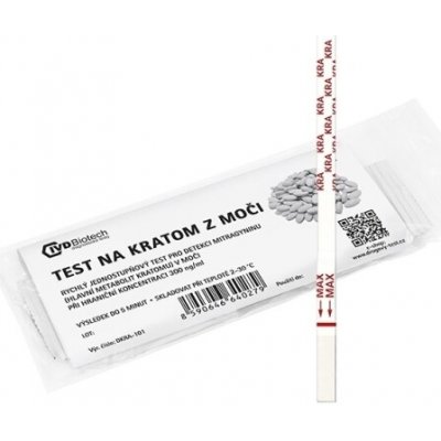 IVD Biotech Drogový test na KRATOM z moči proužek 1 ks – Zboží Dáma