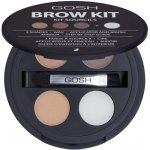 Gosh Brow Kit sada na obočí 001 3,32 g – Sleviste.cz