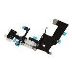 Nabíjecí konektor, audio konektor, kabel s mikrofonem pro Apple iPhone 5S, Barva: Bílá – Zboží Živě