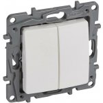 Legrand NIL TLAČ. DVOJITÉ BÍLÁ 764508 – Hledejceny.cz