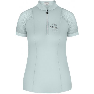 Fair Play Závodní jezdecké tričko s krátkým rukávem AMY Bílá – Zboží Dáma