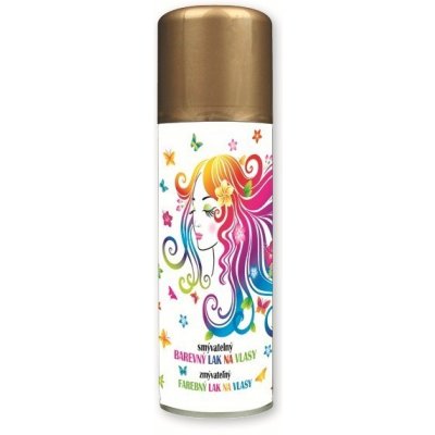 Anděl Smývatelný barevný lak na vlasy - 125 ml - zlatá - 141-11