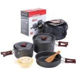 Naturehike kempingové nádobí set hliníkového nádobí pro 2-3 osoby 680g – Hledejceny.cz