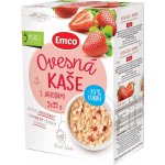 Emco Ovesná kaše s jahodami 5 x 55 g – Zboží Mobilmania