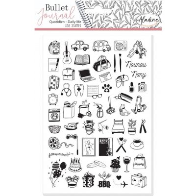 Aladine Diářová razítka Stampo Bullet Můj den – Zbozi.Blesk.cz