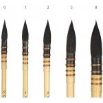 ACADEMY - štětec umělecký na akvarel squirrel kulatý č.3 – Zboží Dáma