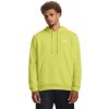 Pánská mikina Under Armour mikina Essential Fleece Hoodie lime yellow