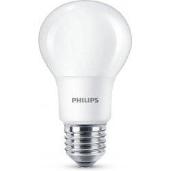 Philips LED žárovka E27 60W 6500K 8W opál