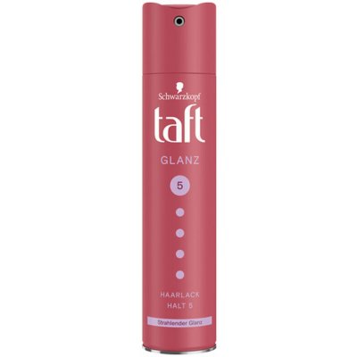TAFT LAK NA VLASY GLANZ 5 250 ML – Zboží Mobilmania