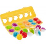 FunPlay 5966 Vzdělávací skládačka vajíčka tvary a barvy 12 ks – Zboží Mobilmania