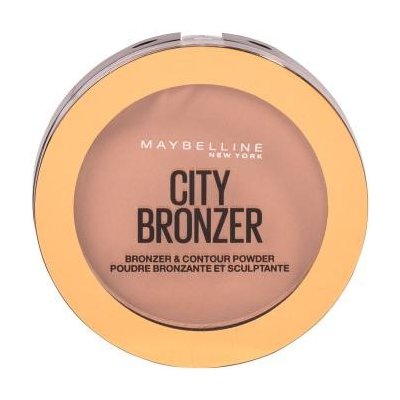 Maybelline City Bronzer bronzer pro přirozeně opálený vzhled a konturování 250 Medium Warm 8 g – Zbozi.Blesk.cz