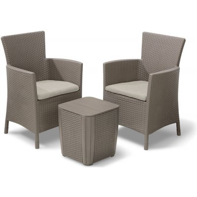 Allibert Balkónový set Iowa Cappucino – Hledejceny.cz