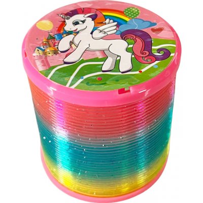 Barevná svítící pružina jednorožec 1 – Sleviste.cz