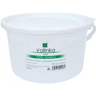 Valinka Vazelína 100% čistá 3000 ml – Zboží Mobilmania