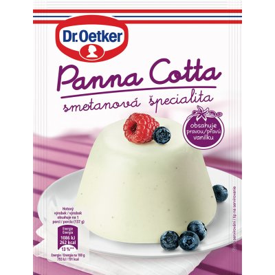 Dr. Oetker Panna Cotta s vanilkou 50 g – Zboží Dáma