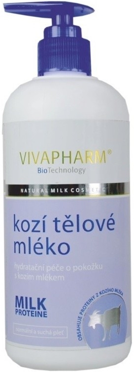 Vivapharm Kozí hydratační tělové mléko 400 ml od 57 Kč - Heureka.cz
