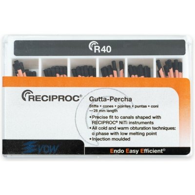 VDW RECIPROC Gutaperčové Čepy R40 ISO040 60 ks – Hledejceny.cz