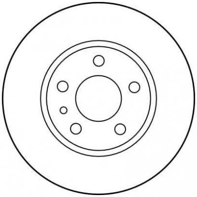 Brzdový kotouč TRW DF1739 - ALFA ROMEO 156, 147 – Zbozi.Blesk.cz