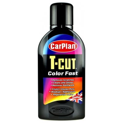 Carplan Barevná leštěnka T-CUT se třemi typy vosků černá 500 ml | Zboží Auto