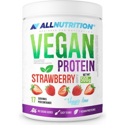 AllNutrition Vegan Protein 500 g – Hledejceny.cz