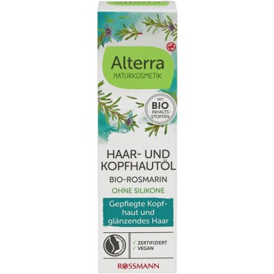 Alterra Naturkosmetik Olej na vlasy Rozmarýn 50 ml – Hledejceny.cz