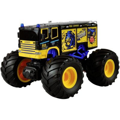 IQ models modrá komutátorový RC model auta elektrický monster truck zadní 2WD 4x2 RtR 2,4 GHz 1:18