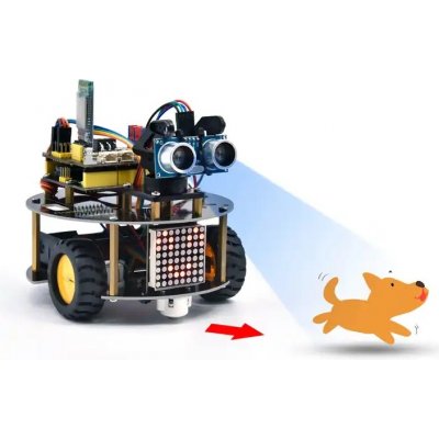 Arduino chytré robotické auto Little Turtle V3.0 (KS0558) – Zboží Dáma