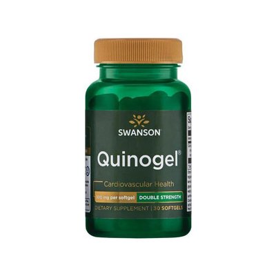 Swanson Quinogel 30 gelové tablety 100 mg – Hledejceny.cz