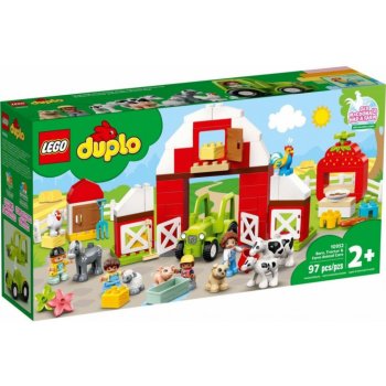 LEGO® DUPLO® 10952 Stodola traktor a zvířátka z farmy
