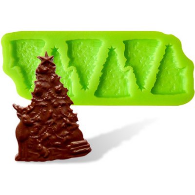 Silikonová formička na vánoční čokoládky