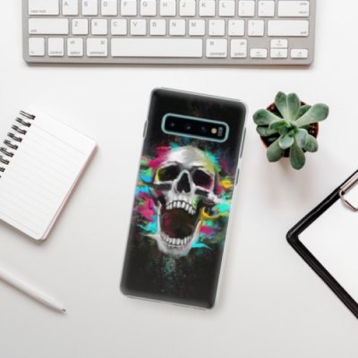 Pouzdro iSaprio - Skull in Colors - Samsung Galaxy S10