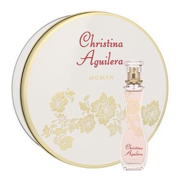 Christina Aguilera Woman EDP 30 ml + plechová krabička dárková sada