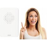 ORNO LARK MAXI AC elektronický drátový jednotónový zvonek 230 V bílý sněhobílý – Zboží Mobilmania