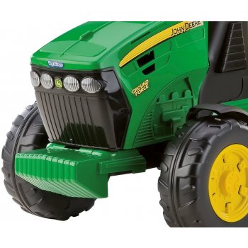 Peg-Pérego John Deere Ground Force traktor s vlečkou 12V zelená