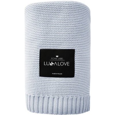 Lullalove bambusová dečka Matně modrá – Hledejceny.cz