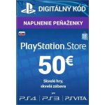 PlayStation dárková karta 50€ – Zboží Mobilmania