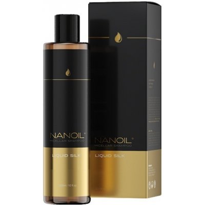 Nanoil Liquid Silk Micellar Shampoo Micelární šampon s tekutým hedvábím 300 ml – Zboží Mobilmania
