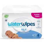 Water Wipes 99,9 % vody vlhčené ubrousky 4 x 60 ks – Sleviste.cz
