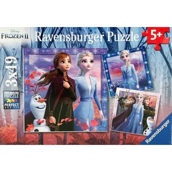 Ravensburger 050116 Disney Ledové království 2 3 x 49 dílků