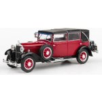 Abrex škoda 860 1932 Červená Tmavá 1:43 – Zboží Dáma