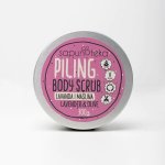 Sapunoteka Body Scrubs Lavender Levandulový tělový peeling s olivovým olejem 270 g – Hledejceny.cz