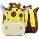 FunPlay batoh Žirafa žlutý/hnědý
