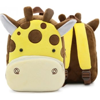 FunPlay batoh Žirafa žlutý/hnědý
