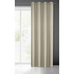 EUROFIRANY ZÁVĚS NA KROUŽCÍCH RITA 140X250 CM CAPPUCCINO – Hledejceny.cz